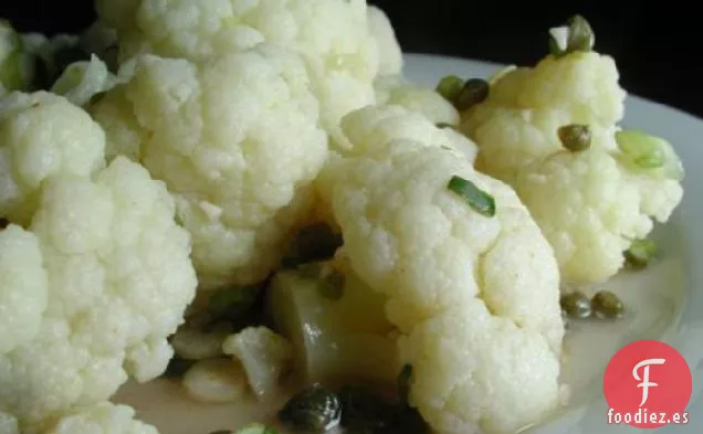 Coliflor en Vinagreta de Alcaparras