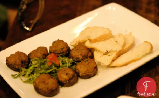 Setas Rellenas con Cangrejo