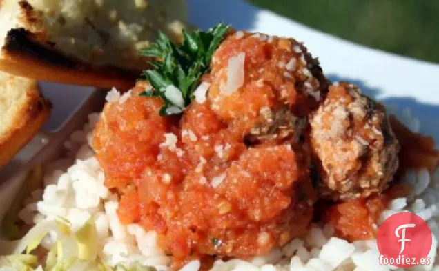 Chipotle Meatballs-Restaurante El Naranjo, Oaxaca, México