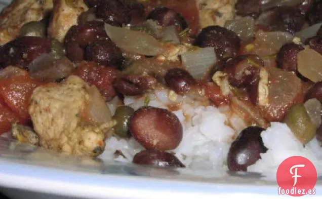 Estofado de Pollo Jamaiquino