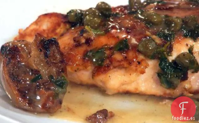 Vodka de Pollo con Limón