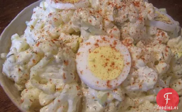 Ensalada Cremosa de Coliflor