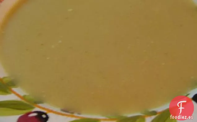 Sopa de Coliflor al Curry-Baja en Carbohidratos, Baja en Grasas