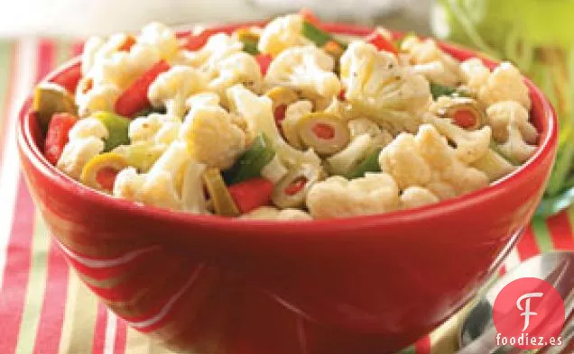 Ensalada de Verduras Navideñas