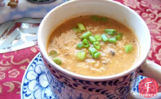 Sopa Cremosa de Coliflor y Brie