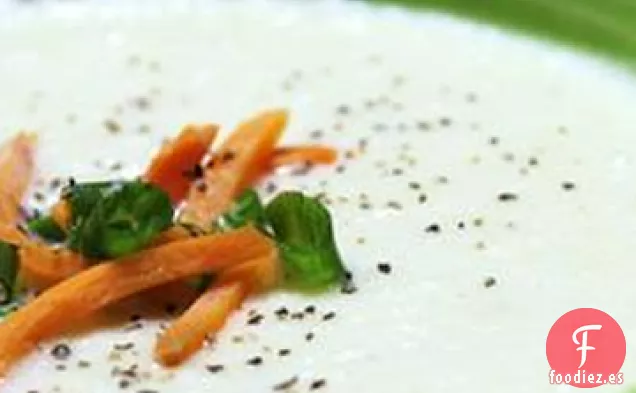 Sopa de Coliflor Asada