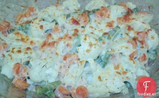 Cazuela de Verduras Mixtas (Gronsaksgratin)