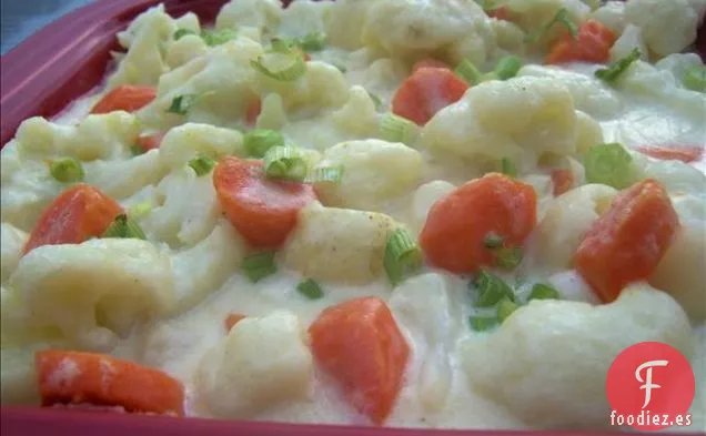 Cazuela de 3 C (Pollo, Queso y Coliflor)