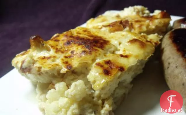 Crema de Coliflor y Sopa de Stilton