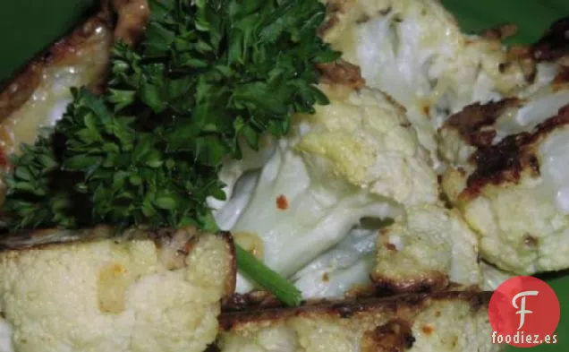 Coliflor de Queso Crujiente