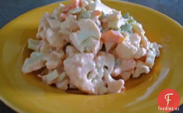 Ensalada Crujiente de Coliflor Con Sabor a Catalina