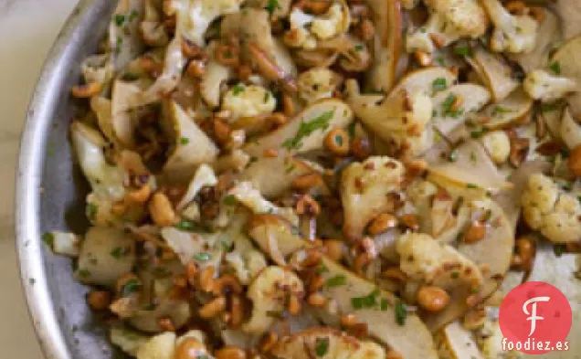 Coliflor Con Mantequilla Marrón De Avellanas