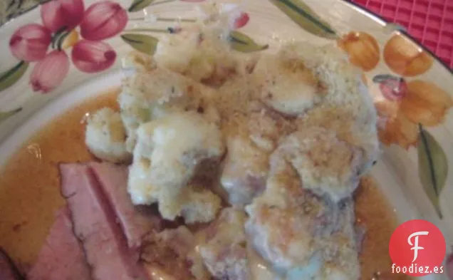 Coliflor Asada Con Parmesano Y Panceta