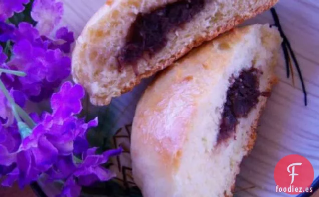 Bollos Al Vapor Anman Con Pasta De Azuki (Frijoles Rojos Dulces)