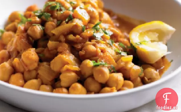 Curry de Garbanzos Rápido