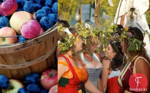 Cómo Celebramos el otoño (y a para Col y Manzanas cocidas a la Sidra)