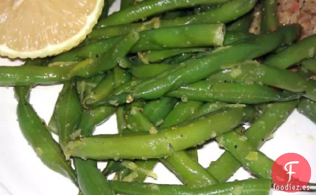 Judías Verdes Con Limón