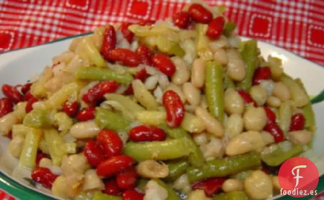 Ensalada de Tres Frijoles