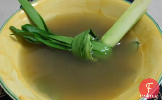 Sopa de Frijoles Verdes Dulces (Mung) 