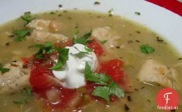 Chili Blanco de Día Nevado