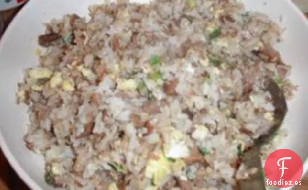 Arroz Frito de Cerdo a la Parrilla