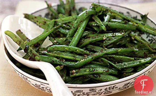 Judías Verdes con Aderezo de Tapenade