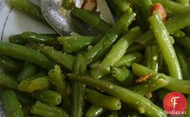 Judías Verdes con Limón y Pimienta