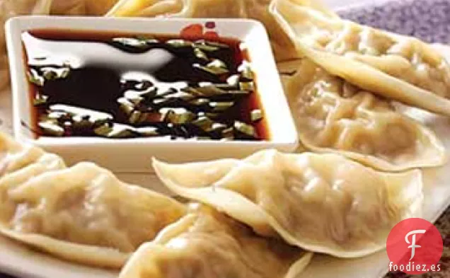 Receta de Potstickers de Pollo