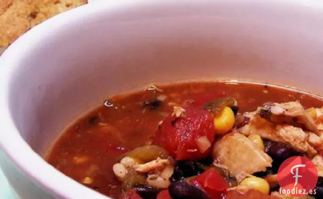 Chile de Pollo y Cebada