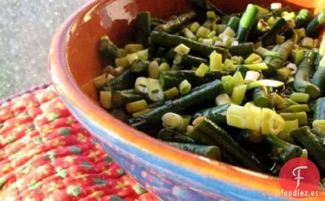 Ensalada de Judías Verdes y Albahaca
