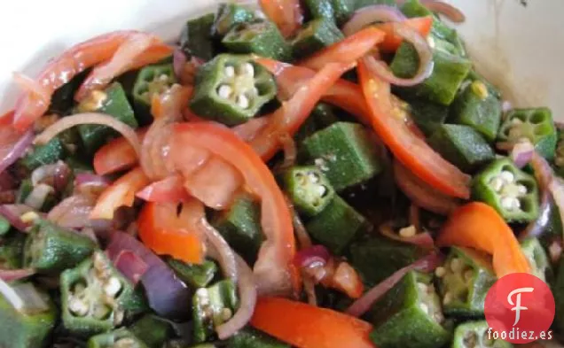 Ensalada de Okra