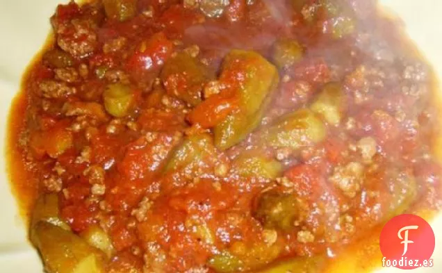 Carne egipcia y Quingombó