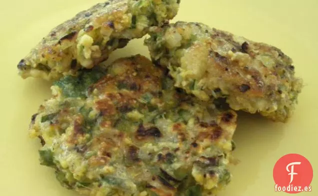 Okra Frita Con Recubrimiento De Parmesano Crujiente