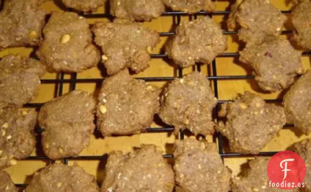 Galletas de Mantequilla de Manzana y Mantequilla de Maní