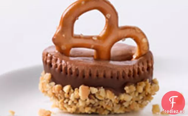 Bombones de Chocolate y Mantequilla de Maní de GELATINA