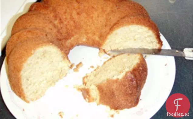 Pastel de Plátano con Mantequilla de Maní Baja en Grasa