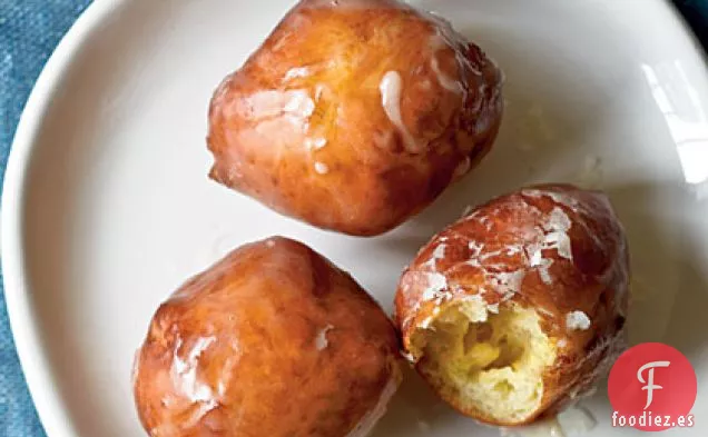 Agujeros para Rosquillas de Crema Agria Glaseada de Arce