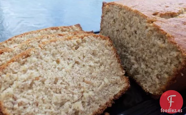 Pan de Mantequilla de Maní y Plátano