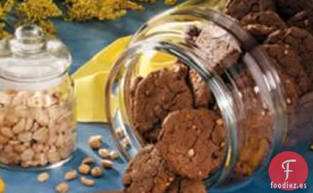 Galletas de Chocolate y Mantequilla de Maní