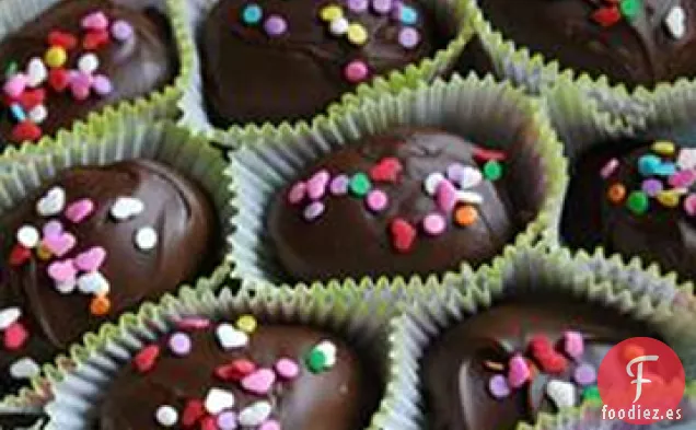 Huevos de Pascua con Mantequilla de Maní