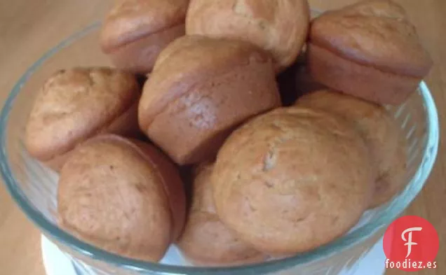 Muffins de Mantequilla de Maní