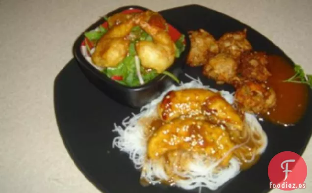 Pollo Asiático Con Salsa De Chile (Bajo En Carbohidratos)