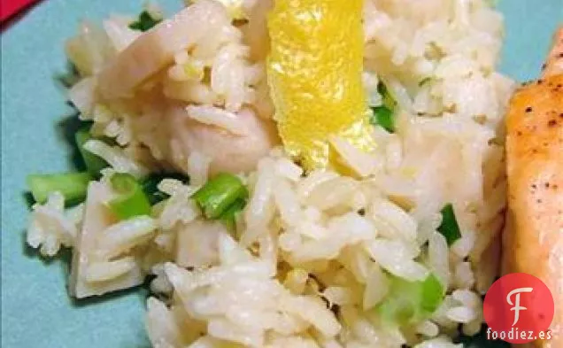 Impresionante Arroz Crujiente con Limón