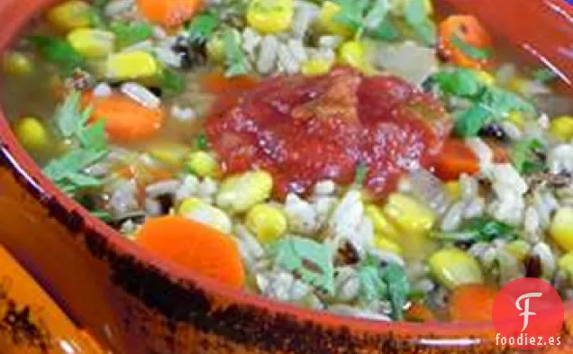 Sopa de Arroz Salvaje de Santa Fe