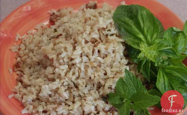 Cordon Bleu de Pollo sobre Arroz