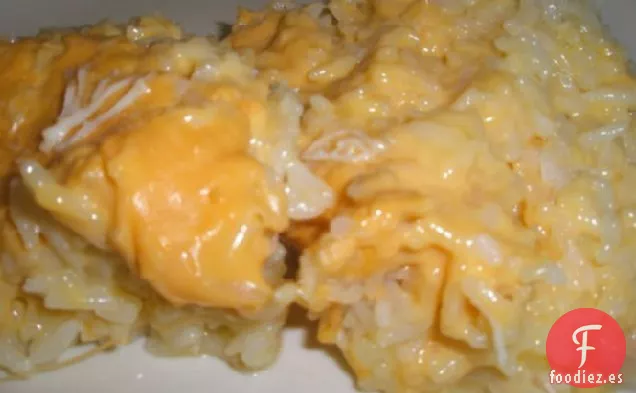 Pastel de pollo y queso