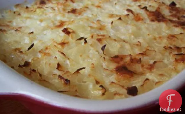 Cazuela de Cebolla y Arroz Vidalia
