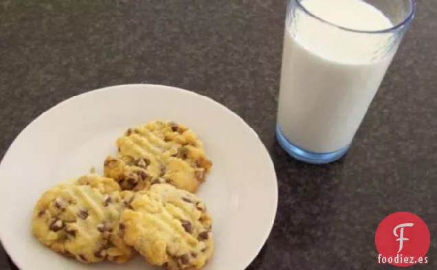 Galletas de Avena con Chispas de Chocolate Crujientes de Arroz