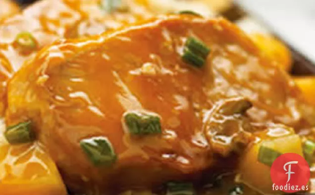 Chuletas de Cerdo Teriyaki
