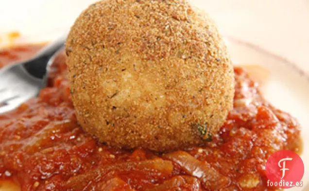 Arancini con Salsa Marinara